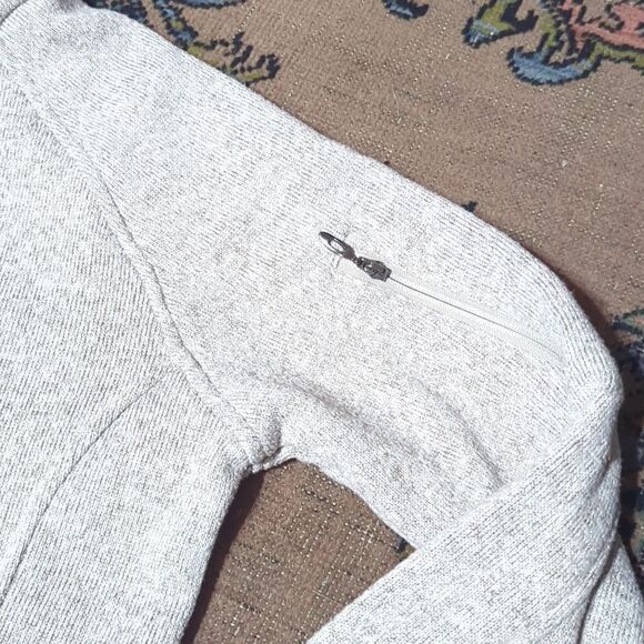 Women’s Polar King Zip Up Fitted Sweater Jacket Size Large Fleece Lined - Picture 5 of 8